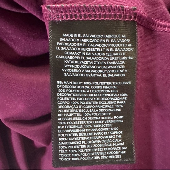 The North Face Mens SMALL Elevation 1/4 Zip Maroon Lightweight LS Pullover Shirt - Picture 5 of 8